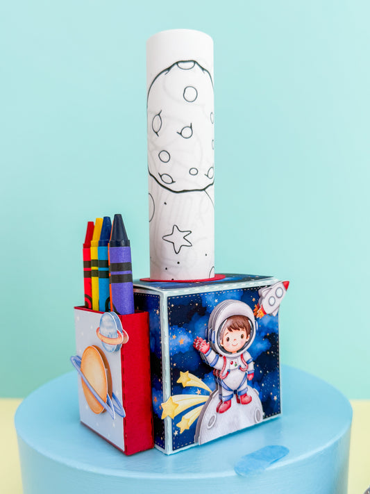 Outer Space Custom Coloring Box