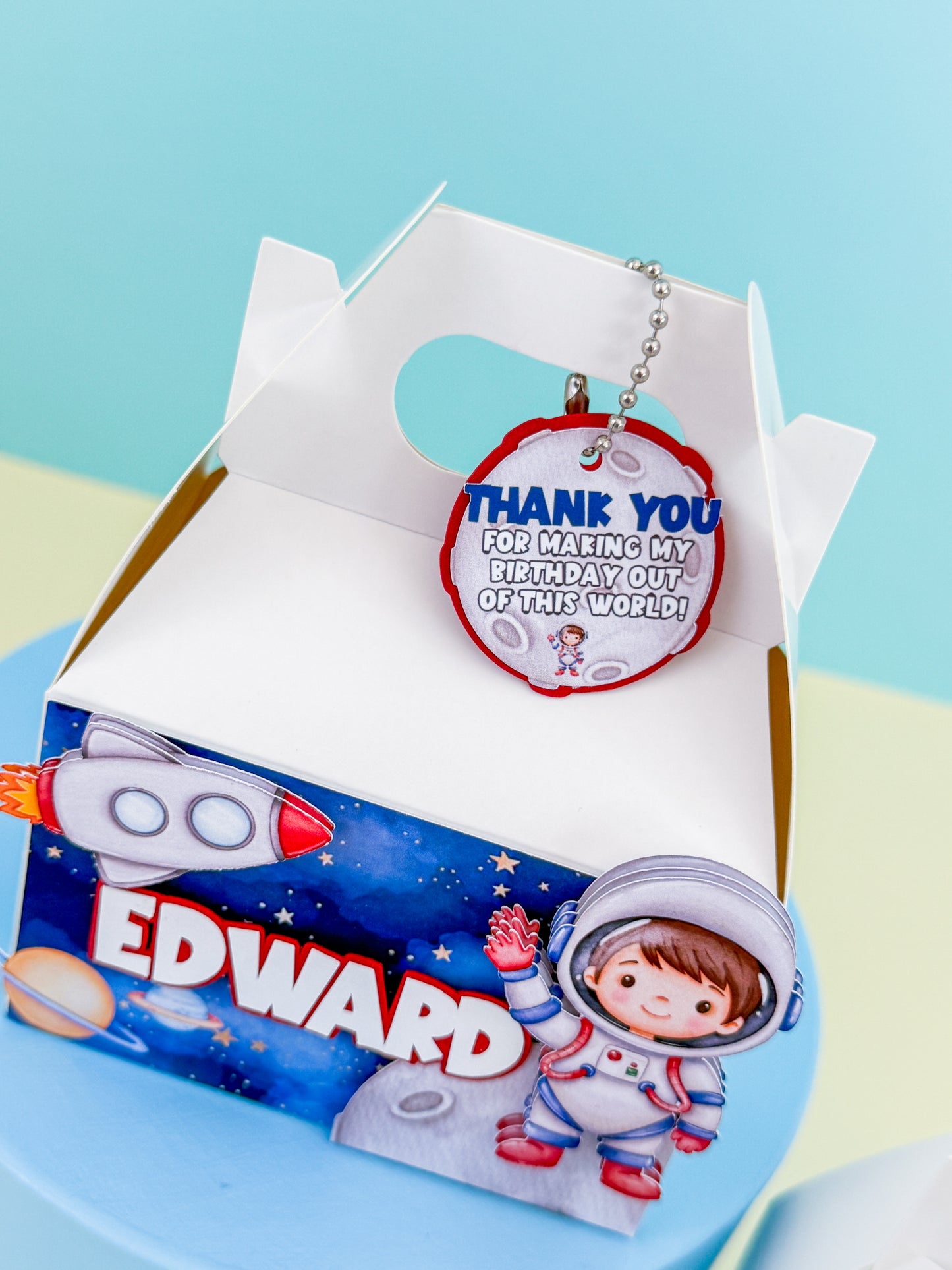Outer Space Custom Favor Boxes