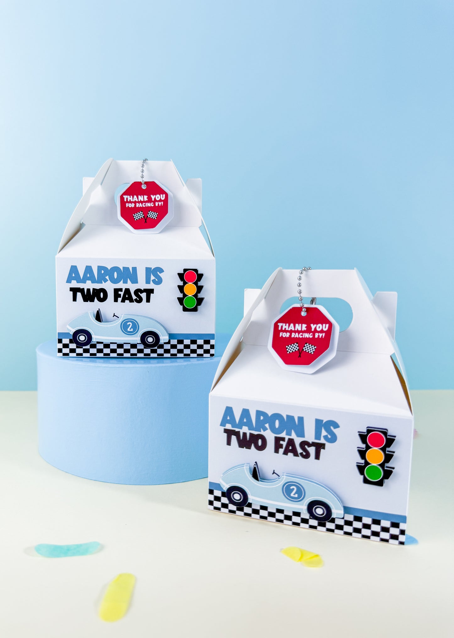 Race Car Favor Boxes