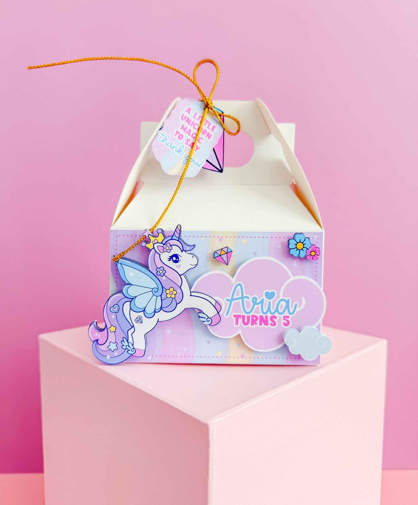 Unicorn Favor Boxes