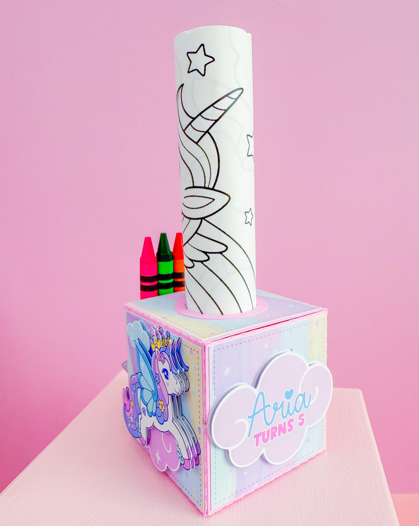 Unicorn Custom Coloring Box