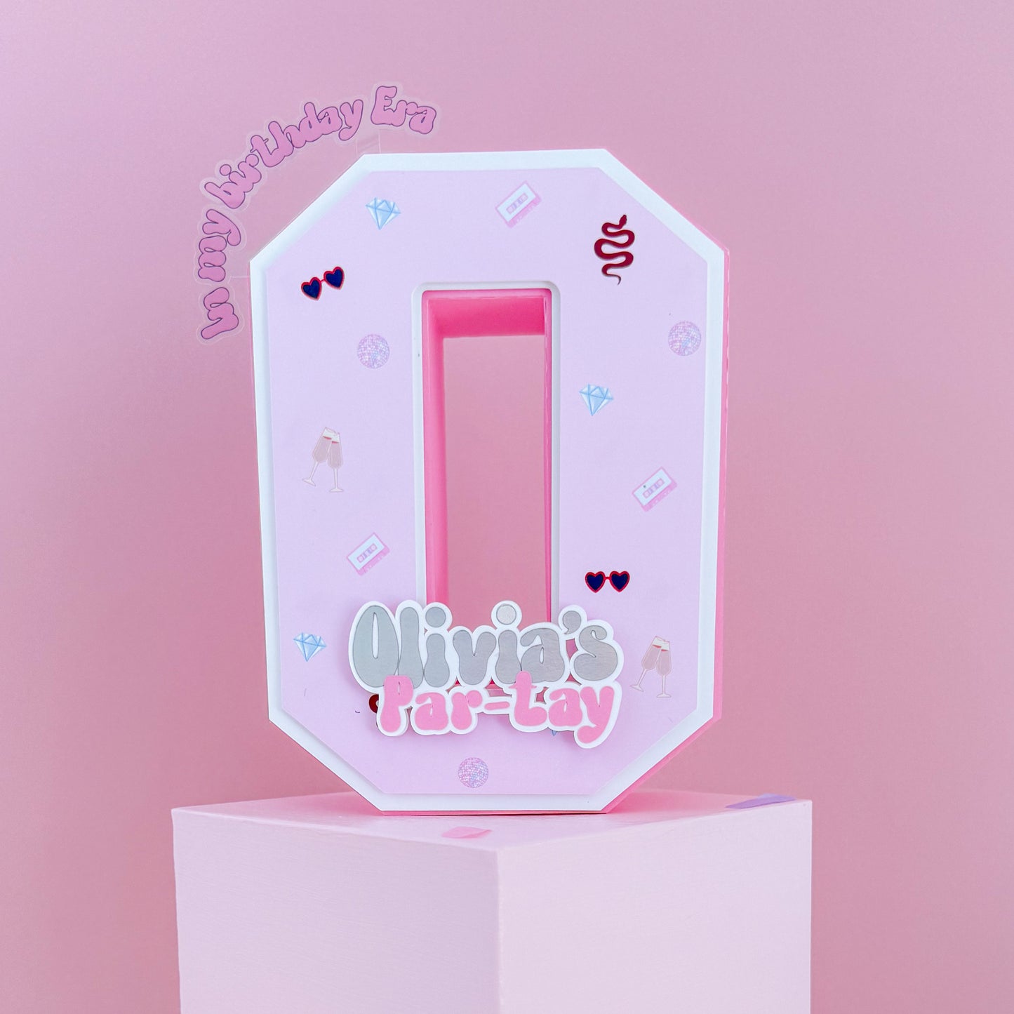 In my Birthday Era Custom 3D Letter