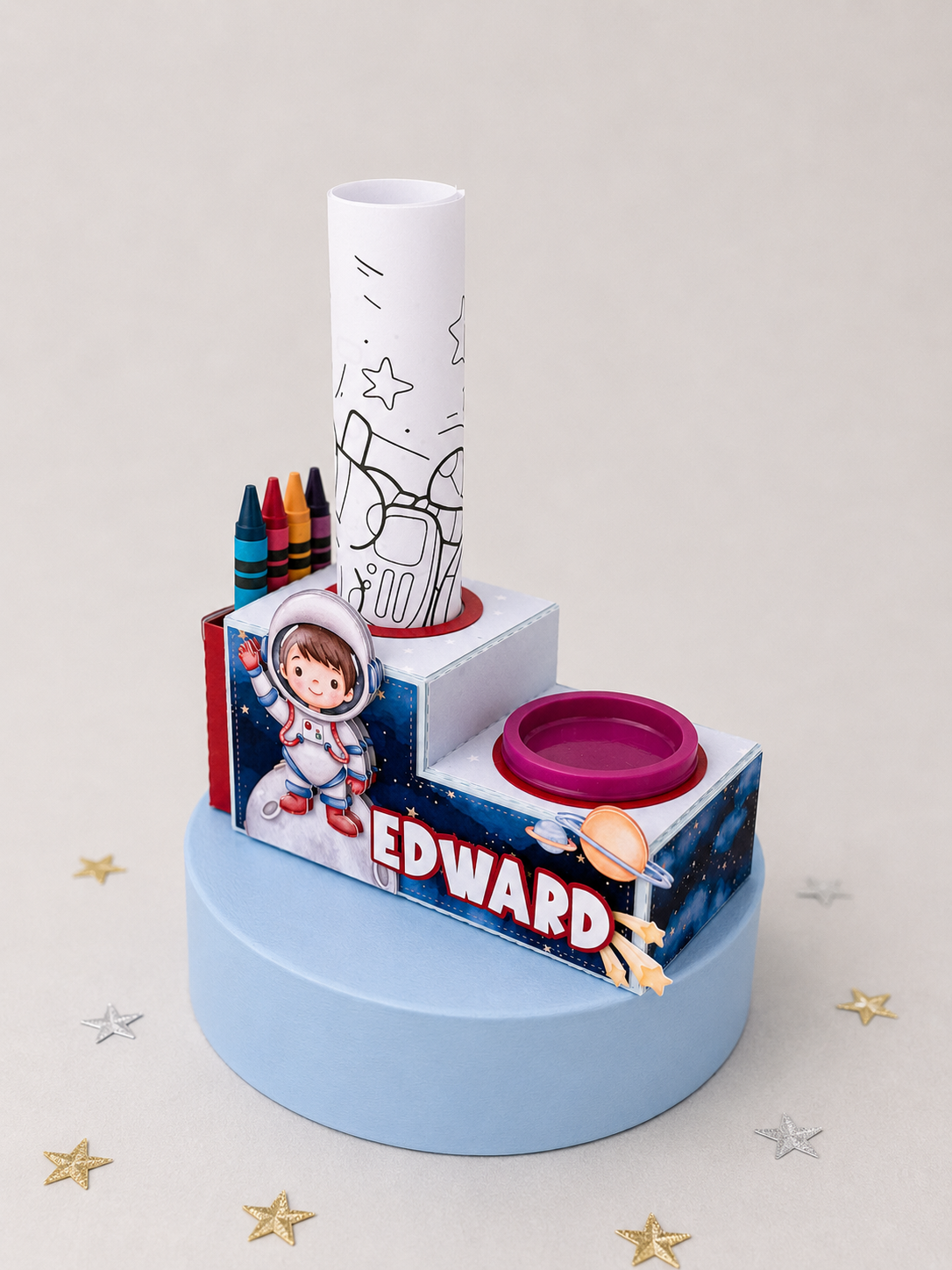 Outer Space Custom Activity Box