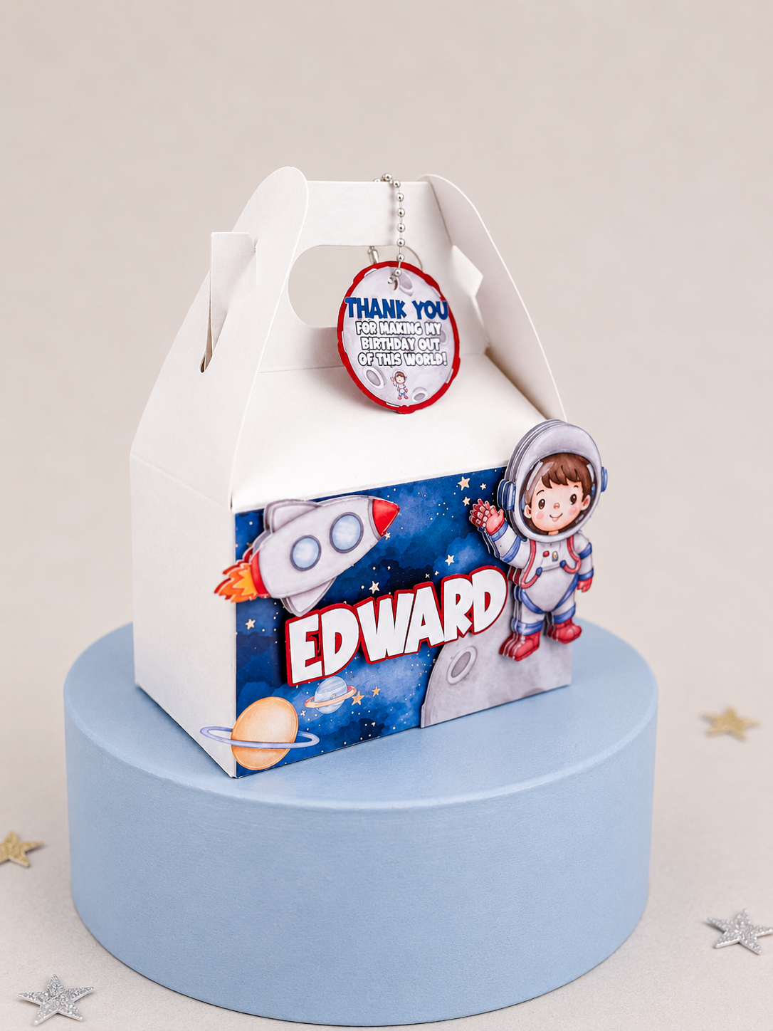 Outer Space Custom Favor Boxes