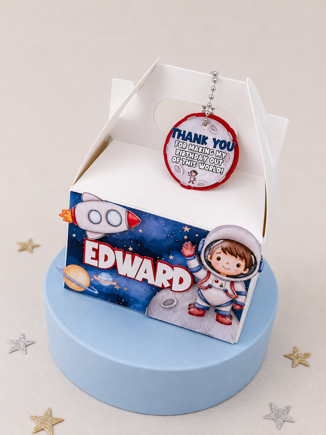 Outer Space Custom Favor Boxes