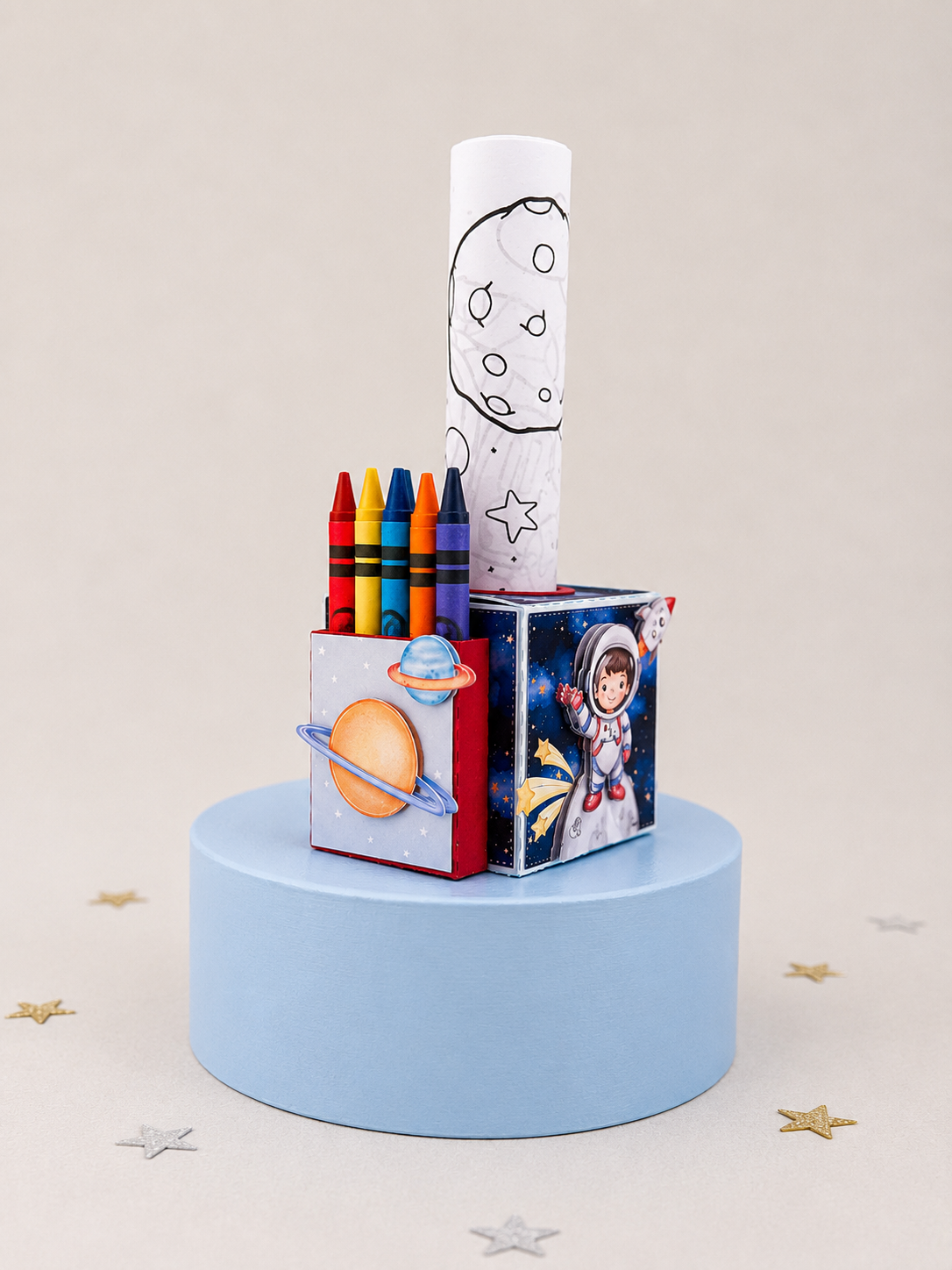 Outer Space Custom Coloring Box