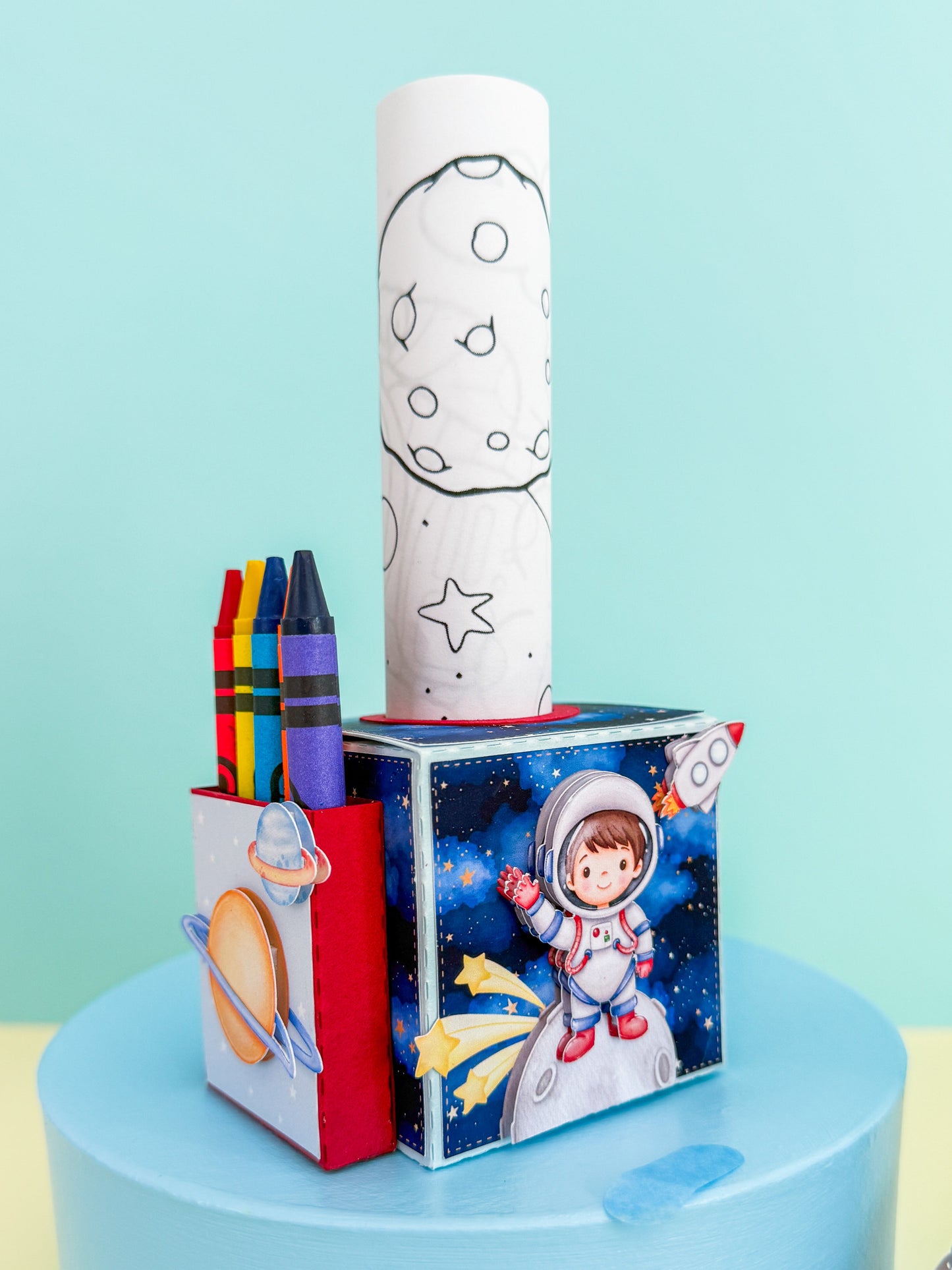 Outer Space Custom Coloring Box