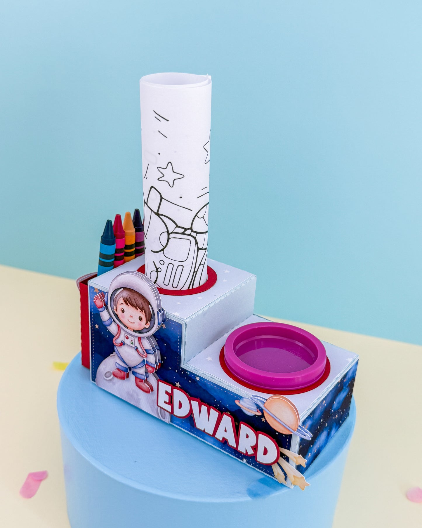 Outer Space Custom Activity Box