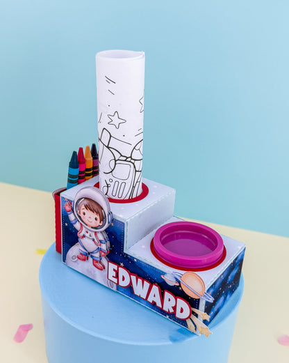 Outer Space Custom Activity Box