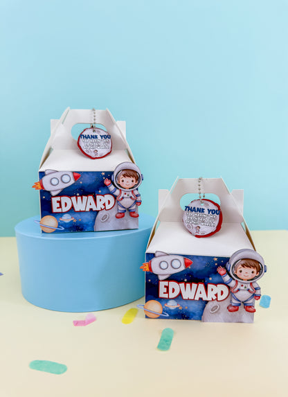 Outer Space Custom Favor Boxes