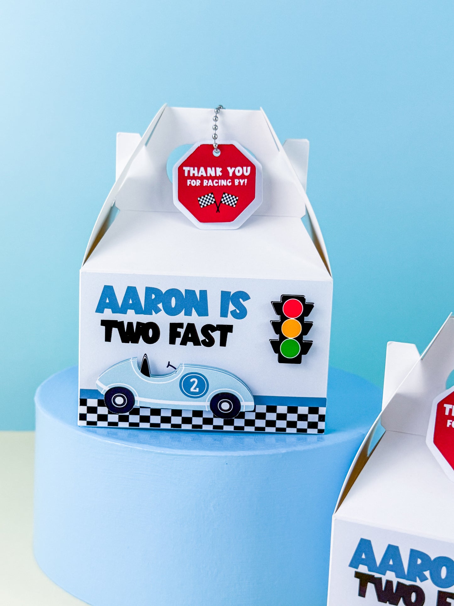 Race Car Favor Boxes