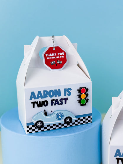 Race Car Favor Boxes