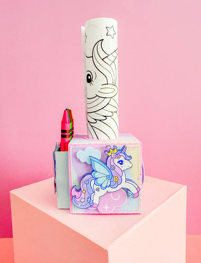 Unicorn Custom Coloring Box