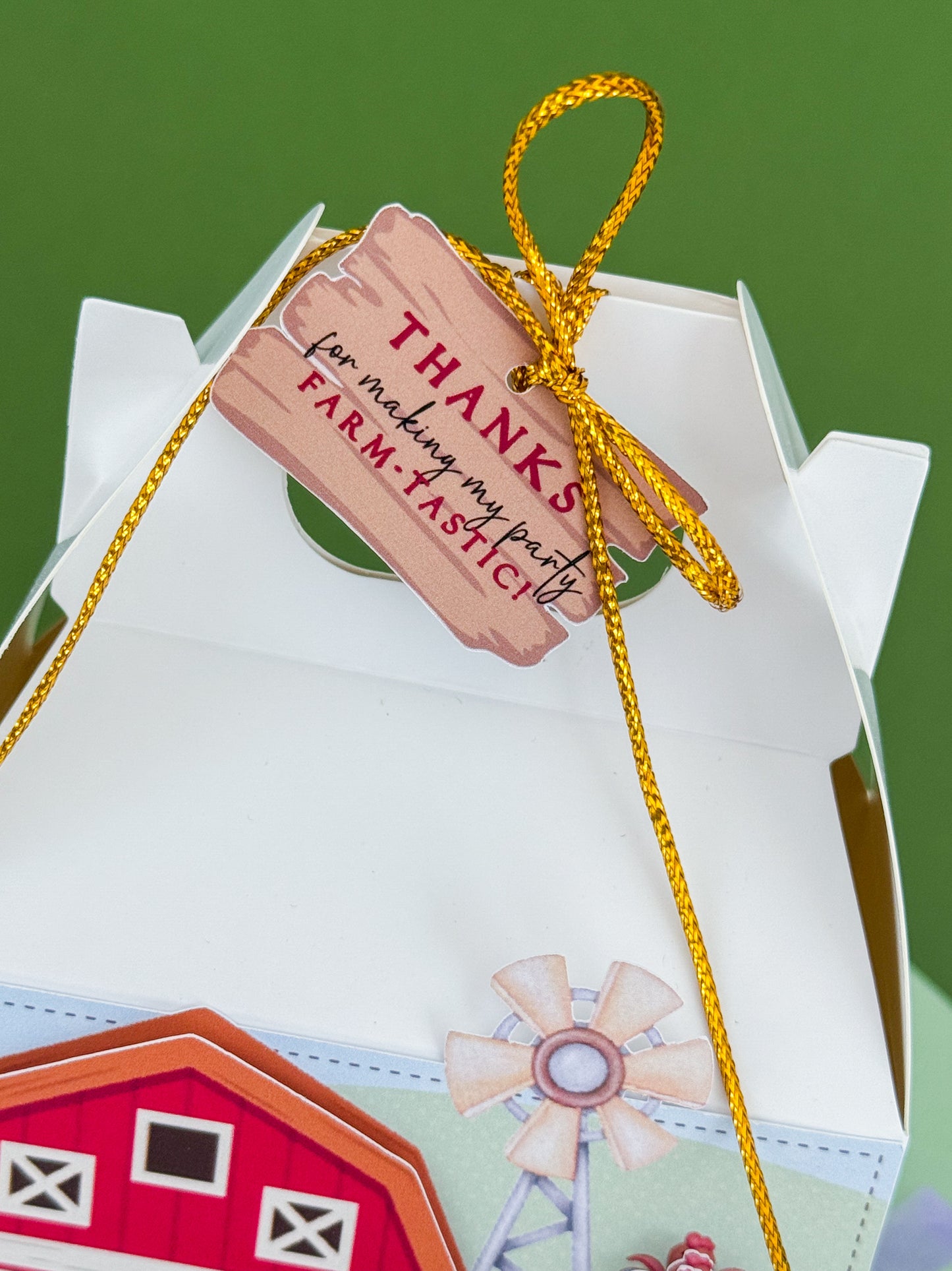 Farmyard Favor Boxes